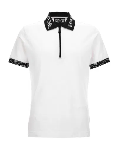 Versace Jeans Couture Polo In Gray