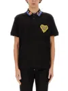 VERSACE JEANS COUTURE POLO HEART