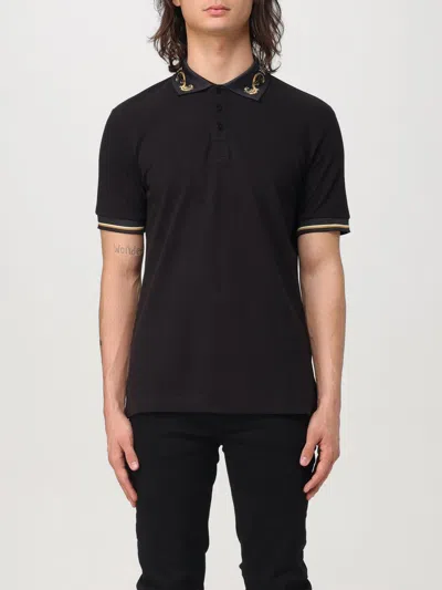 Versace Jeans Couture Polo Shirt  Men Color Black In Schwarz