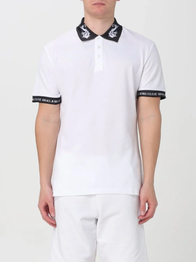 Versace Jeans Couture Polo衫  男士 颜色 白色 1 In White 1
