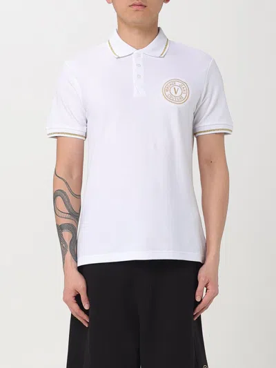 Versace Jeans Couture Polo Shirt  Men Color White