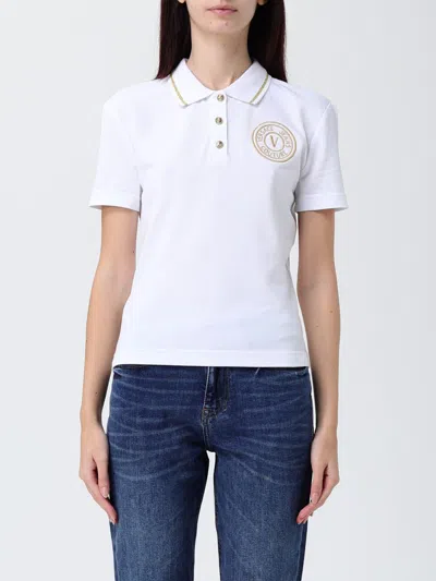 Versace Jeans Couture Polo Shirt  Woman Color White