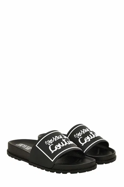 VERSACE JEANS COUTURE VERSACE JEANS COUTURE POOL SLIDES
