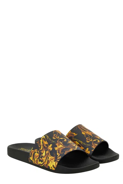 VERSACE JEANS COUTURE VERSACE JEANS COUTURE POOL SLIDES