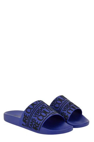 VERSACE JEANS COUTURE VERSACE JEANS COUTURE POOL SLIDES