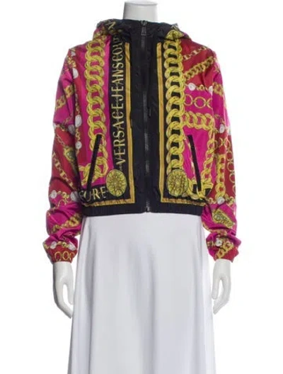Pre-owned Versace Jeans Couture Printed Evening Jacket In Multi