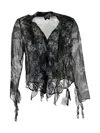 VERSACE JEANS COUTURE PRINTED SHIRT