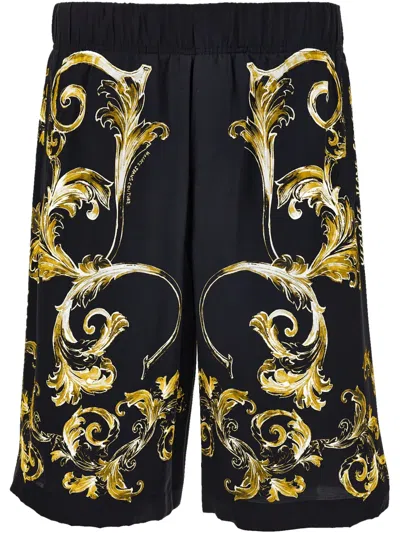 VERSACE JEANS COUTURE PRINTED SHORTS