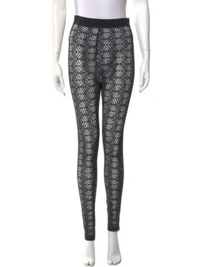 Pre-owned Versace Jeans Couture Printed Skinny Leg Pants In Multi