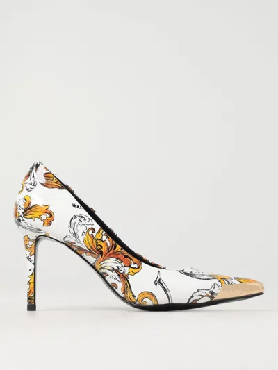 Versace Jeans Couture Pumps  Woman Color White In ホワイト