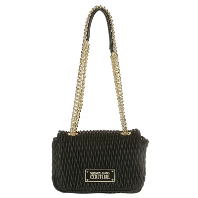 Versace Jeans Couture Quilted Chain-linked Shoulder Bag
