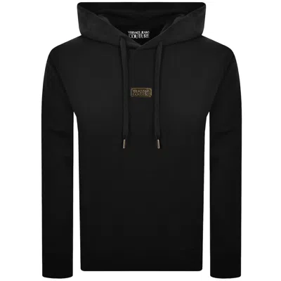 Versace Jeans Couture R Placket Hoodie Black