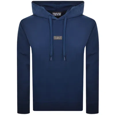 Versace Jeans Couture R Placket Hoodie Blue