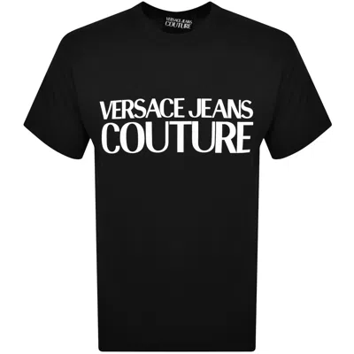 Versace Jeans Couture Regular Fit T Shirt Black