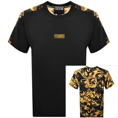 Versace Jeans Couture Regular Fit T Shirt Black