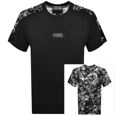 Versace Jeans Couture Regular Fit T Shirt Black