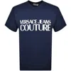 Versace Jeans Couture Regular Fit T Shirt Blue In Blue