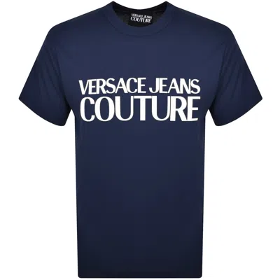 Versace Jeans Couture Regular Fit T Shirt Blue