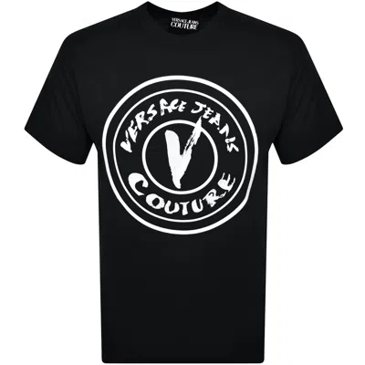 Versace Jeans Couture Relaxed Fit T Shirt Black