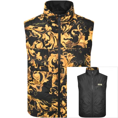 Versace Jeans Couture Reversible Gilet Black