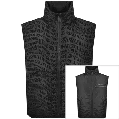 Versace Jeans Couture Reversible Gilet Black