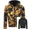 Versace Jeans Couture Reversible Jacket Black In Black