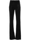 Versace Jeans Couture Rhinestone-embellished Trousers In Schwarz