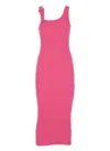 VERSACE JEANS COUTURE RIBBED DRESS