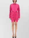 Versace Jeans Couture Ruffled Dress Slim Fit