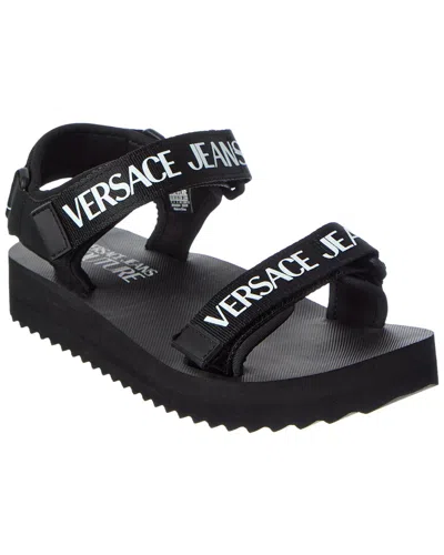 Versace Jeans Couture Sandal In Black