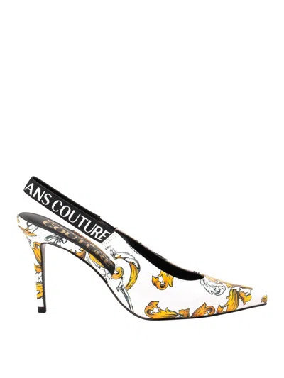 Versace Jeans Couture High-heel Shoes In White