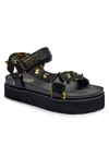 Versace Jeans Couture Sandals In Black