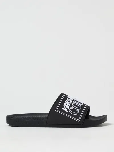 VERSACE JEANS COUTURE SANDALS VERSACE JEANS COUTURE MEN COLOR BLACK,G53311002