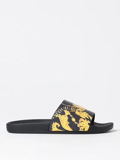 Versace Jeans Couture Sandals  Men Color Black In Black