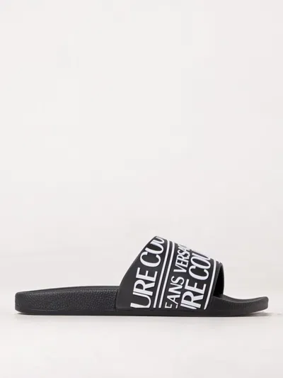VERSACE JEANS COUTURE SANDALS VERSACE JEANS COUTURE MEN COLOR BLACK,G70908002
