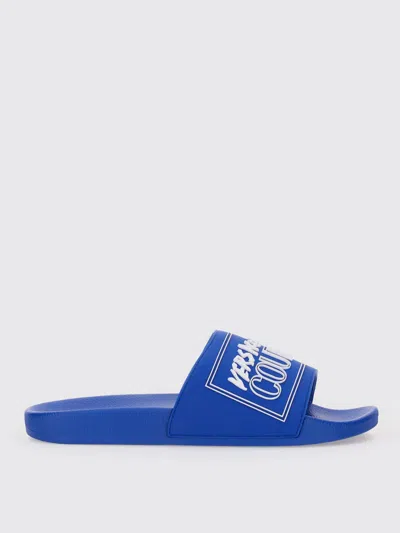 VERSACE JEANS COUTURE SANDALS VERSACE JEANS COUTURE MEN COLOR BLUE,G53311009