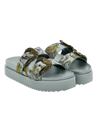 Versace Jeans Couture Sandals In Green