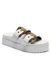 Versace Jeans Couture Arizona Rubber Slides In White