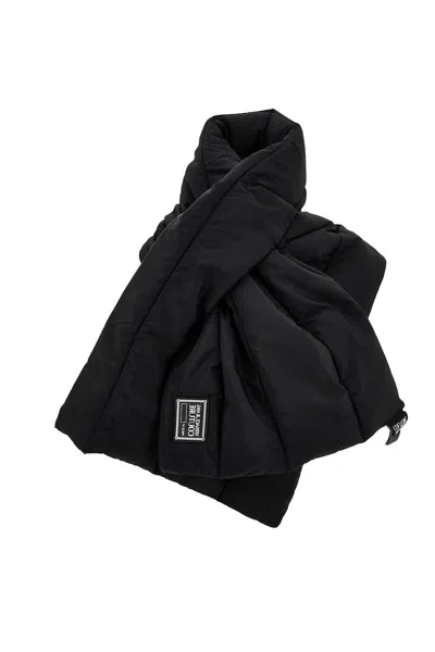 Versace Jeans Couture Scarf In Black