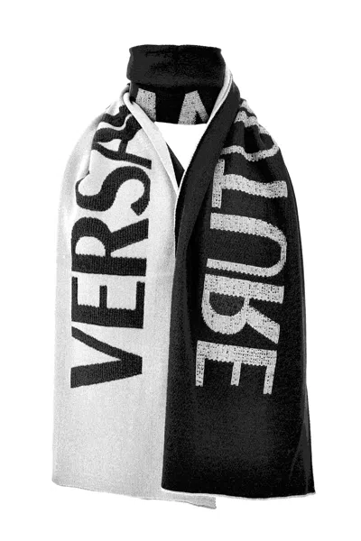 Versace Jeans Couture Scarf In Black