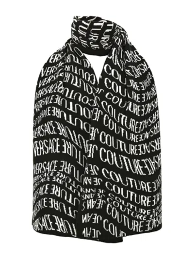 Versace Jeans Couture Scarf In Black