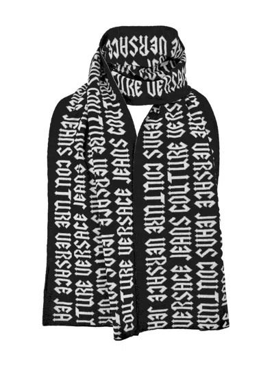 Versace Jeans Couture Scarf In Black
