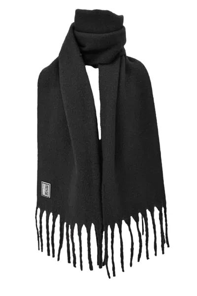Versace Jeans Couture Scarf In Black