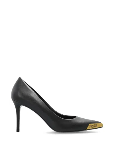 Versace Jeans Couture Scarlett Pointed-toe Pumps In Black