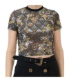 Versace Jeans Couture Sequin Embellished Crewneck T-shirt