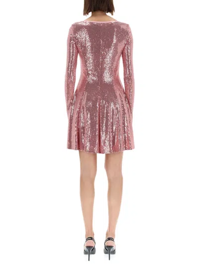 Versace Jeans Couture Sequined Dress In Multi