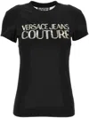 Versace Jeans Couture Embellished T-shirt In Black