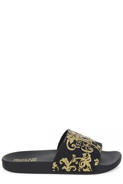 Versace Jeans Couture Shelly Baroque Print Slip In Multi