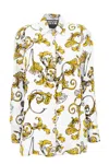 Versace Jeans Couture Long-sleeved Shirt With Concealed Button Fastening