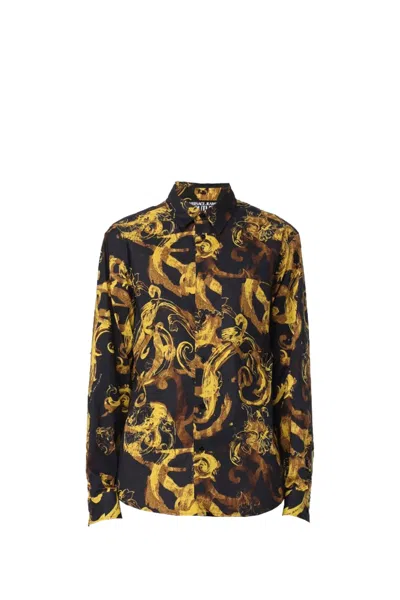 Versace Jeans Couture Shirt In Black